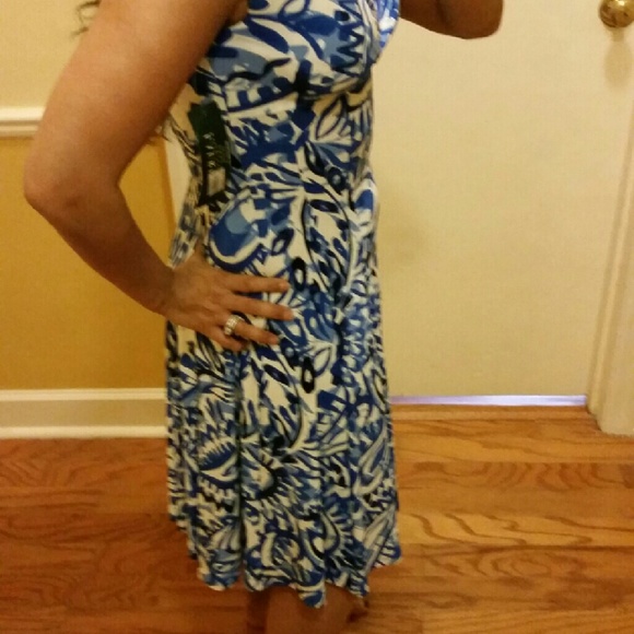 🌟SALE🌟Lauren by Ralph Lauren Print Dress nwt - Picture 3 of 4