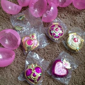 Set of 5 sailor moon mirrors