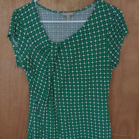 Banana Republic green top