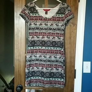Tribal inspired mini dress