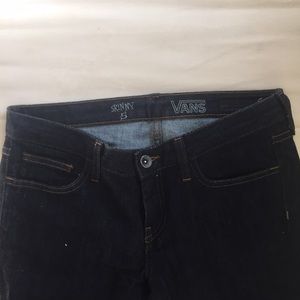 Vans dark denim jeans