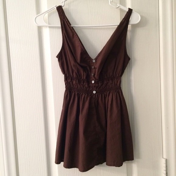 Price Cut ✂️ GAP brown boho tank top