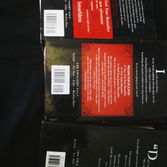 3 of the twilight books - Picture 3 of 3