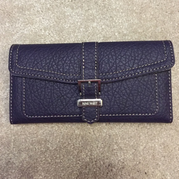 Barely used purple Nine West wallet