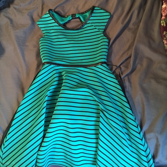 Stripped child's dress