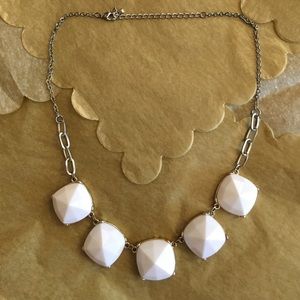 Nordstrom Cream Statement Necklace Great Condition