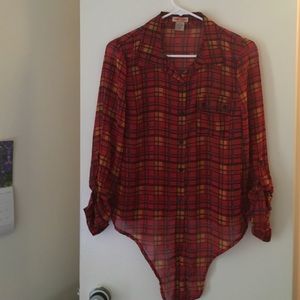 Multi colored blouse