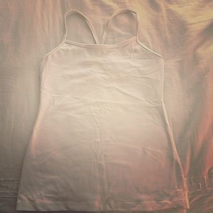 Lululemon White Tank