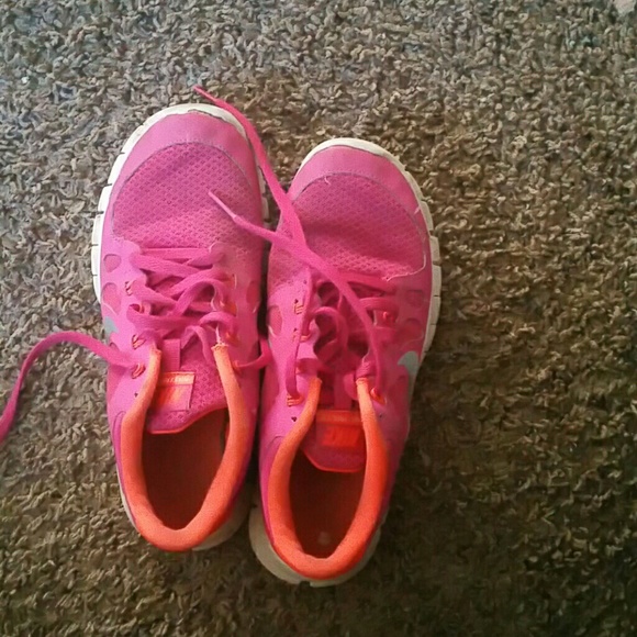 Pink nikes