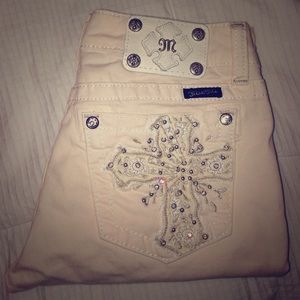 💥one day sale!💥light Pink skinny Miss Me Jeans