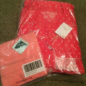 Victoria secret pajama set with cami