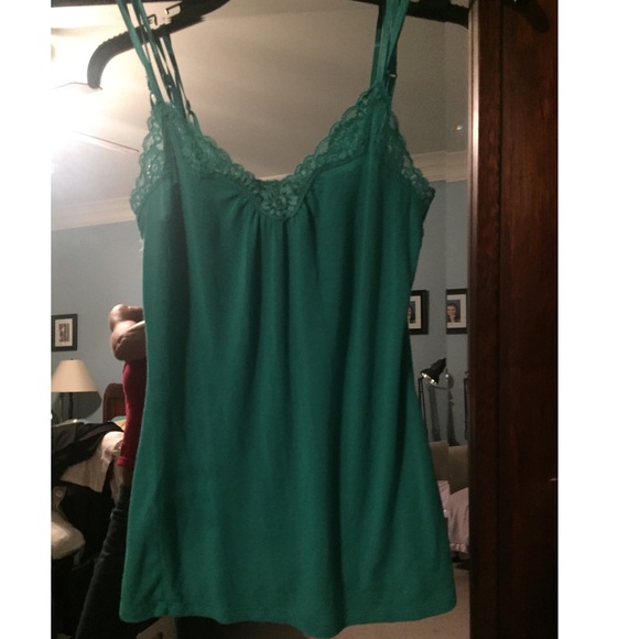 Emerald green camisole