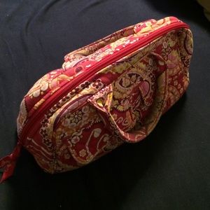 Vera Bradley Handbag - Pink/Yellow Paisley