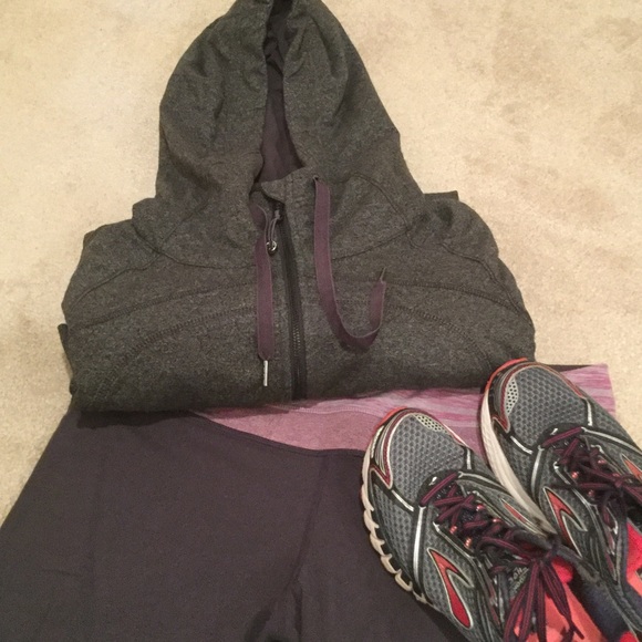 Lululemon grey scuba hoodie