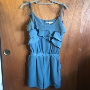 Gianni Bini teal romper.