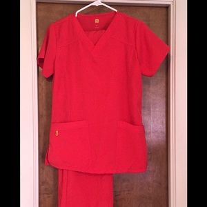 Wonder Wink Four Stretch Scrub Set size Small