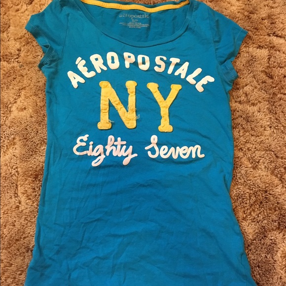 Blue Aeropostale top