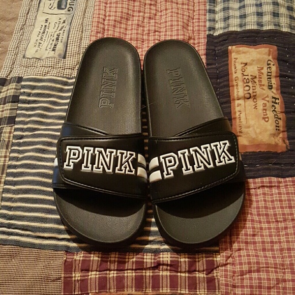 VS PINK SANDALS!