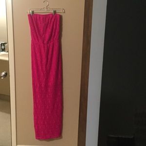 NWT Lilly Pulitzer strapless maxi-M