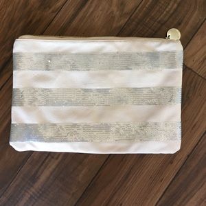Deux lux shimmer sequins clutch.