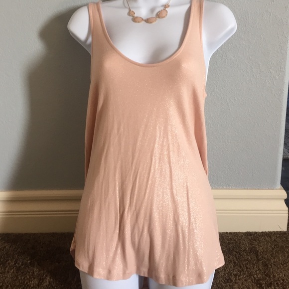 Pink Banana Republic keyhole tank