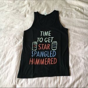 Patriotic party tank