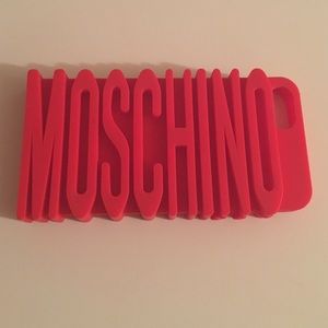 3D rubber moschino IPhone 5/5s case