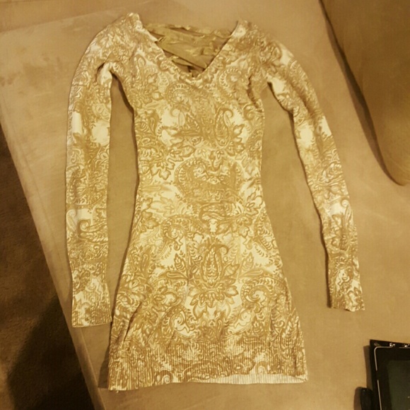 Sweater dress with open back - Picture 2 of 4