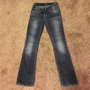 Silver Bootcut jeans!