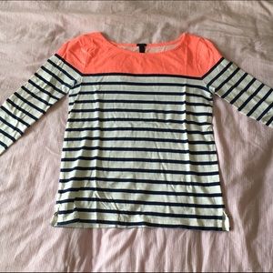 J. Crew striped tee