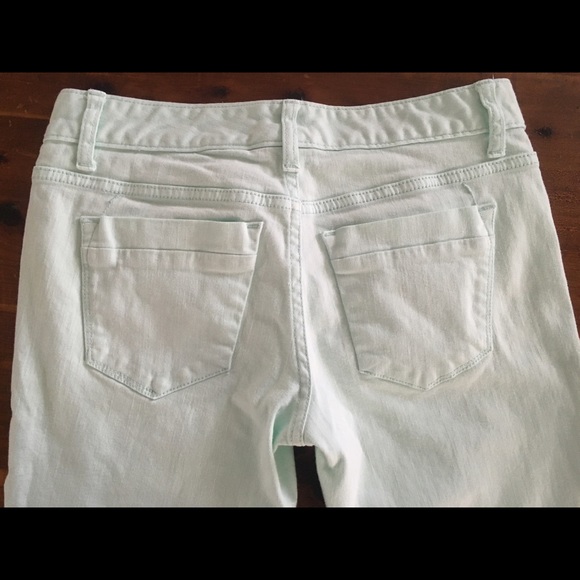 Mossimo Mint Skinny Jeans - Picture 3 of 3