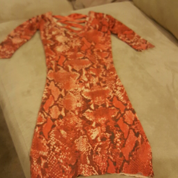 3/4 sleeve sweater dress - Picture 2 of 4