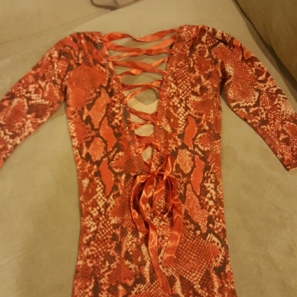 3/4 sleeve sweater dress - Picture 4 of 4