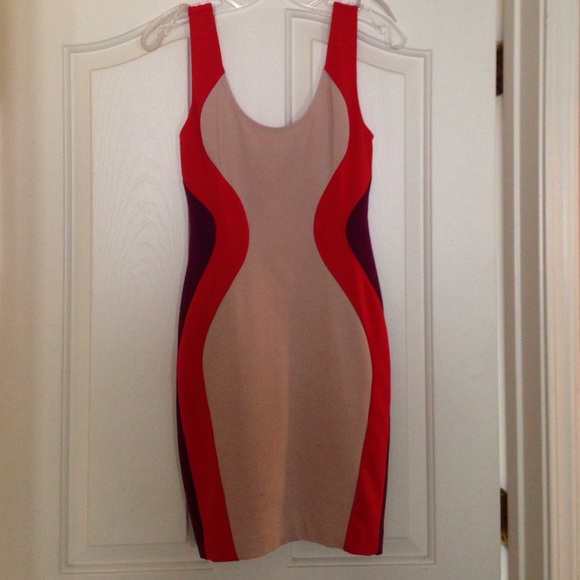 Fitted unique dress - never worn