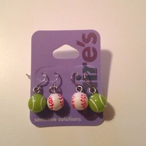 Cute sports earrings!