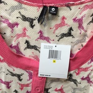 Kenzie zebra pj set-NWT