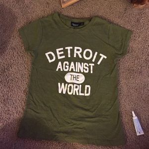 Detroit Against The World T shirt