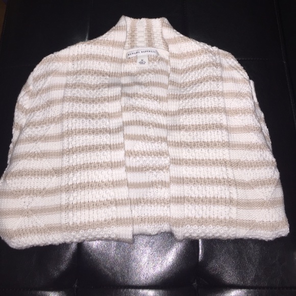 Light brown and beige cardigan