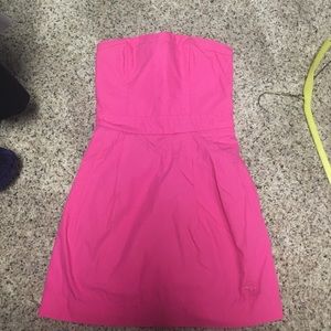 Abercrombie and Fitch Pink Strapless Dress