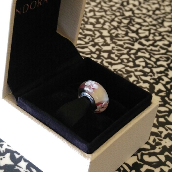 Pandora cherry blossom charm