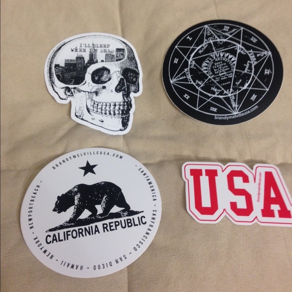 Brandy Melville stickers