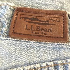 32x31 LL Bean jeans hi waisted mom jeans
