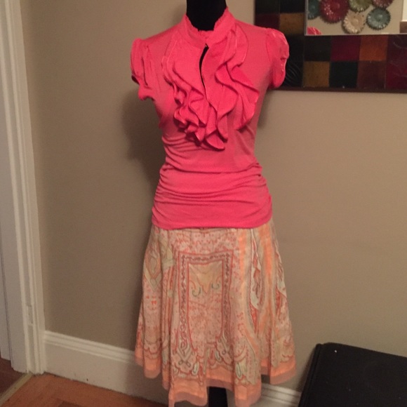 Elie Tahari Dresses & Skirts - Linen skirt