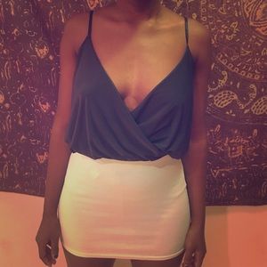 Teal Sophie Wrap Front Bodysuit