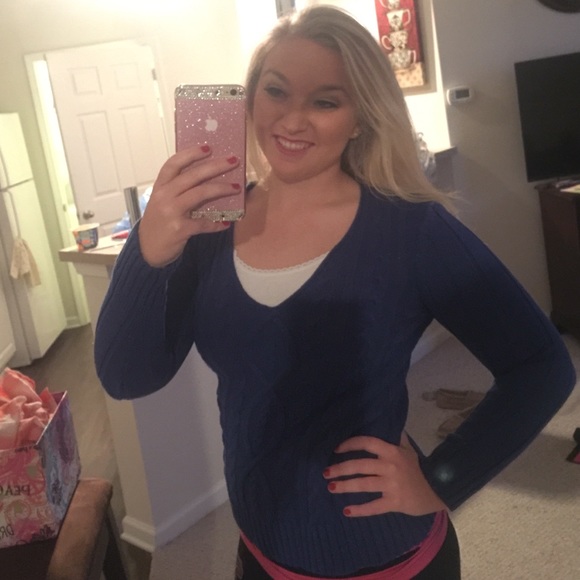Style & Co. Blue Sweater