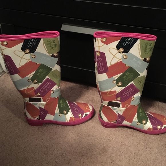 Coach Rain Boots