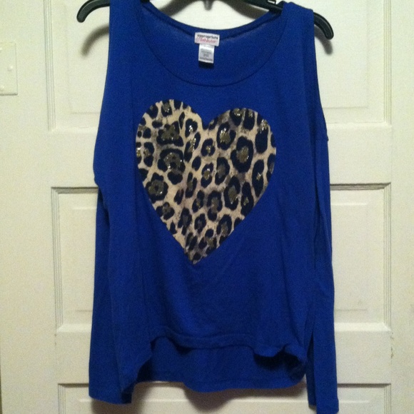 Long Sleeve Blue Shirt