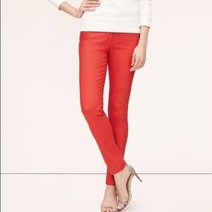 Marisa Skinny Pants in Bright red