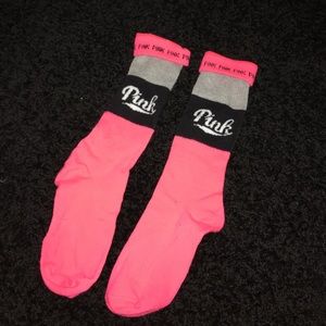 VS pink Socks
