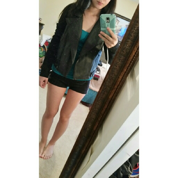 Leather jacket